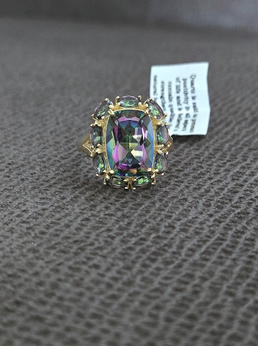 Shivam Rainbow🌈 Quartz Ring💍 - NWT - Picture 2 of 16
